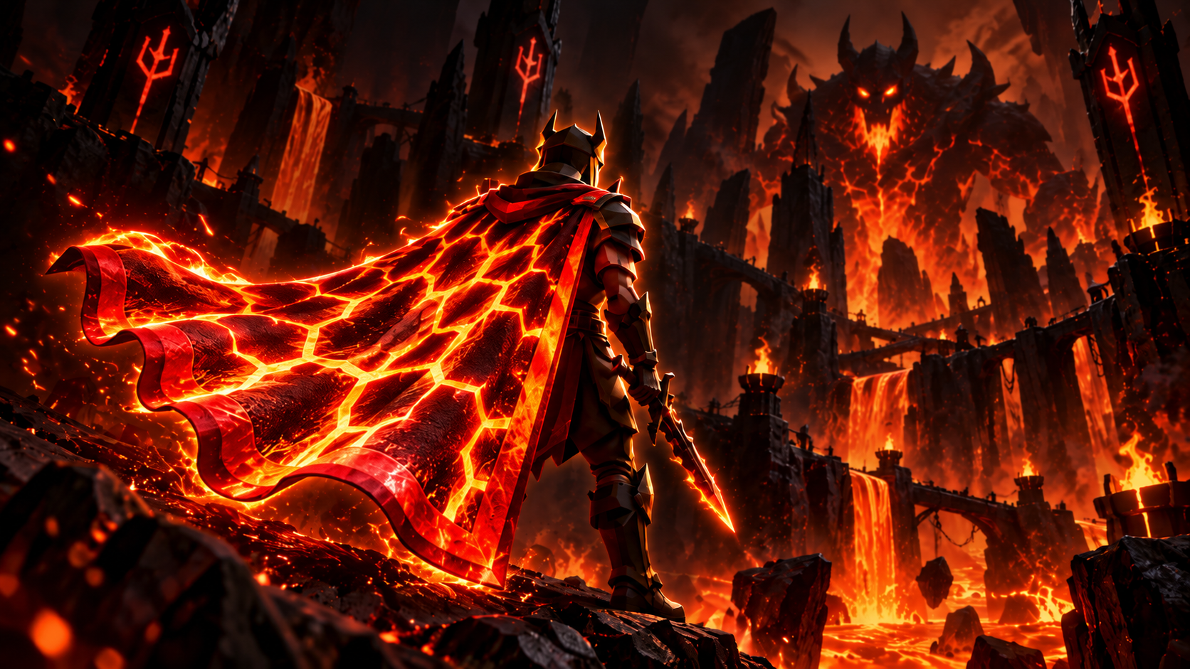 OSRS Infernal Cape cover artwork